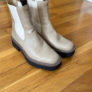 Sam Edelman Tan Leather Ankle Boots